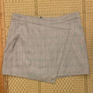 Madewell Plaid Mini Skirt